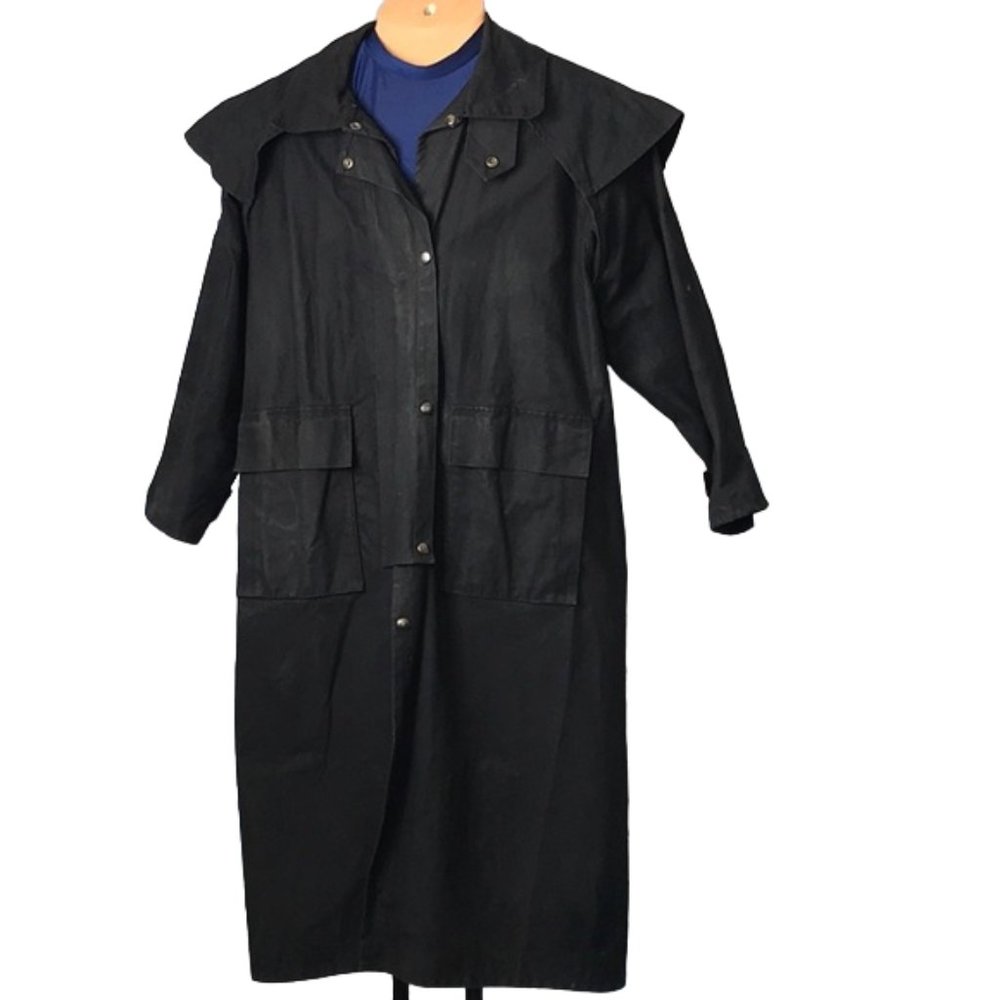 Original Australian Stockman Oil Coat Ranch coat cosplay period play